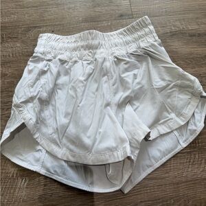 lululemon track that White Women's Athletic Shorts
